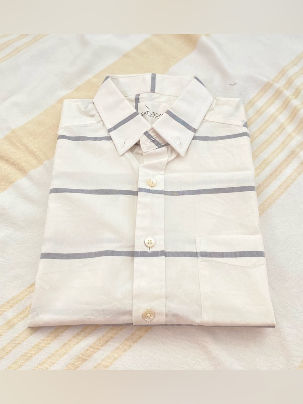 NWT☀️Saturdays Surf NYC 🏄 Short Sleeve Button Down Shirt